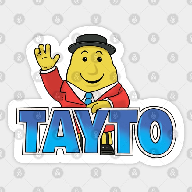 Waving Tayto Guy Sticker by Sketchy